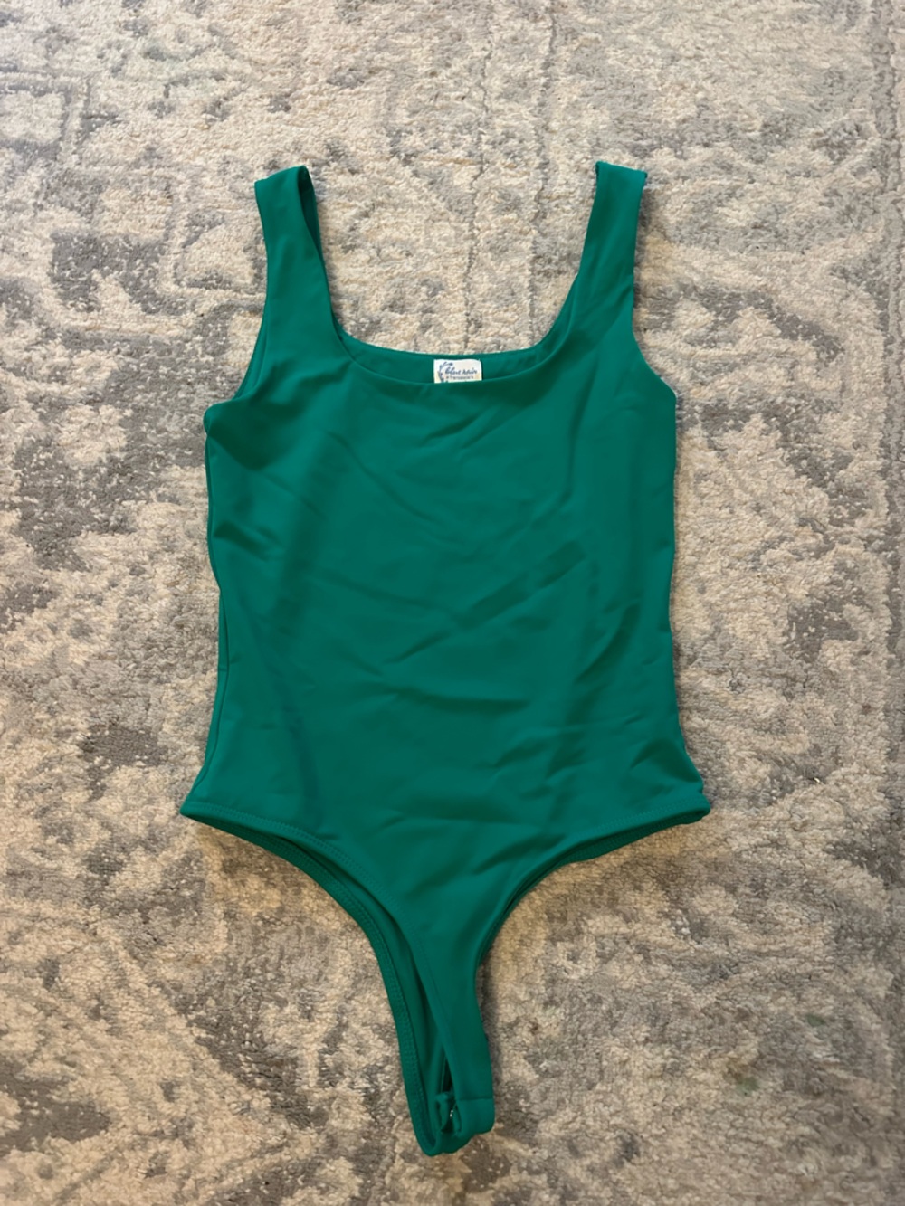 FRANCESCAS SMALL green Scoop body suit